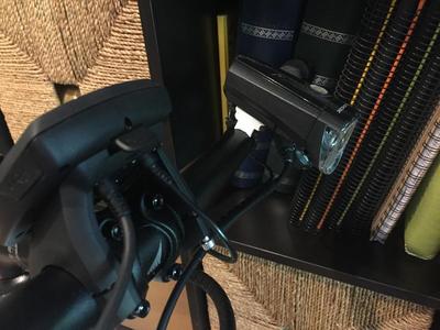 ziptie mount for Trelock Bikelamp LS 950/350 / Trelock Variotexhalter ZL 700