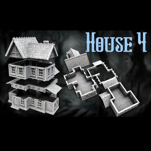 Medieval House 4 (28 mm)