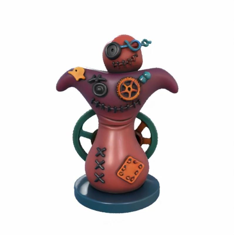 Geargeist - 3D Printable Steampunk Spirit Doll