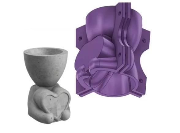 ROBERT LOVE POT MOLD