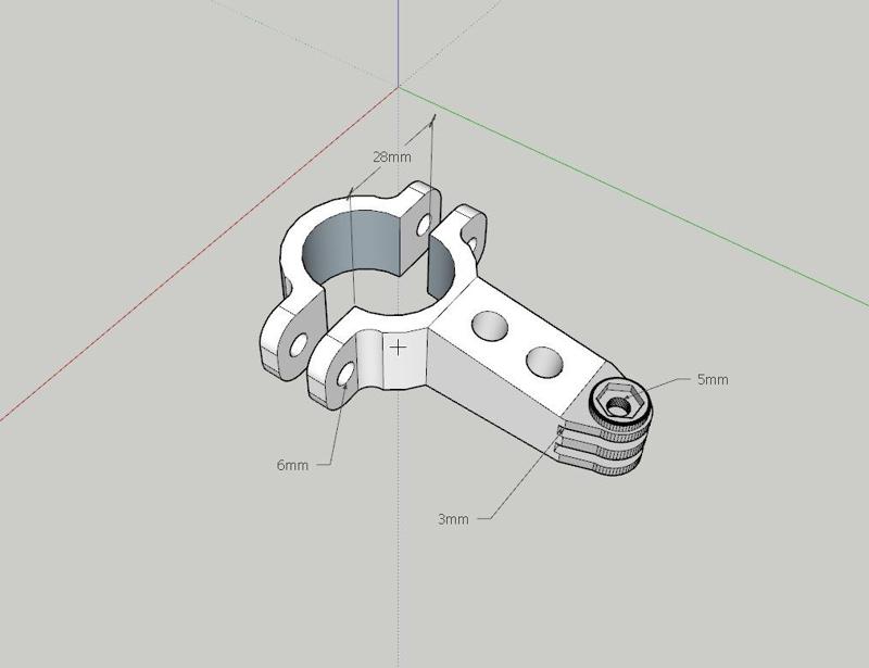 GoPro dirt bike handle mount 28mm diameter