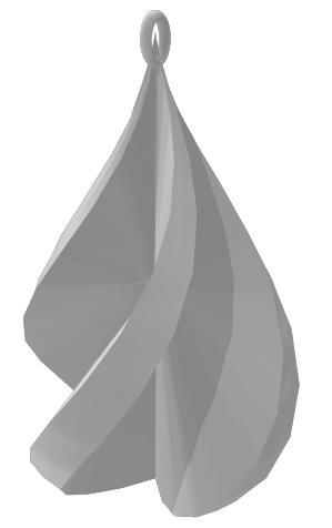 Spinning flame garden decoration