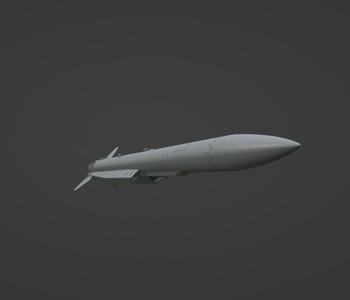 METEOR air-to-air missile, scale 1/32, 1/48