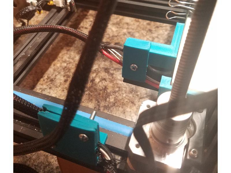 CR-10 Heatbed Cable Strain Relief