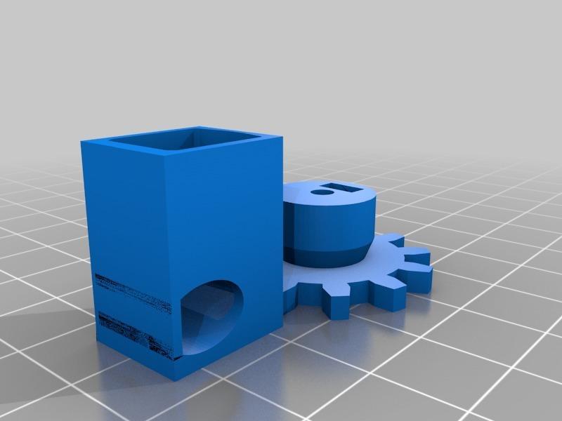 N20 Micro-Motor Mount and Drive Gear