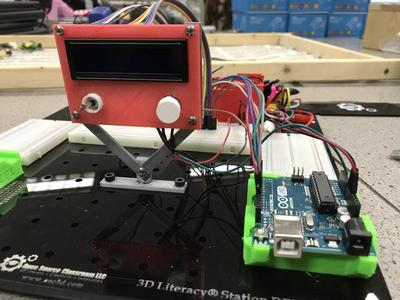  3DX LCD Switch Pot Project