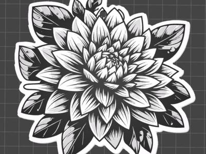 flower on the keychain