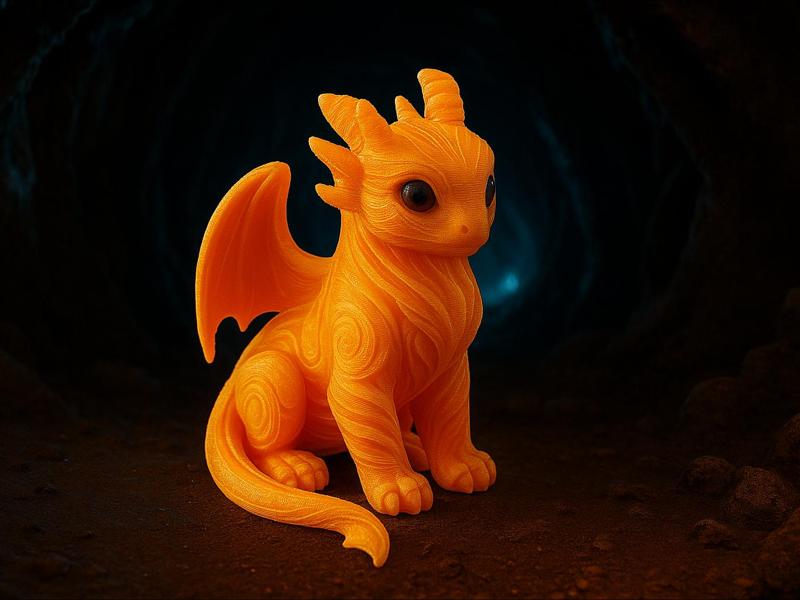 Night Fury Toothless—Elegant Art Deco Ornament