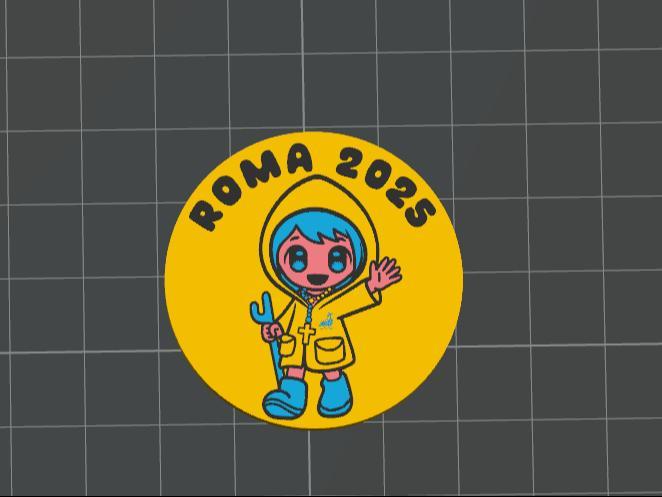 Jubilee 2025 Light Brooch