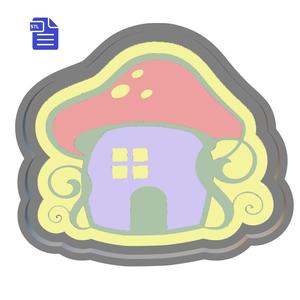Fairy House Silicone Mold Housing Tray