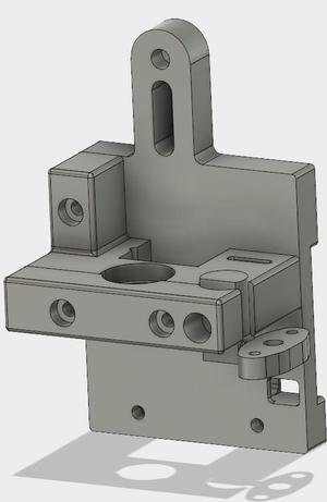 HyperCube Evolution Height Adjustable 3DTouch Sensor Holder