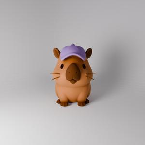 Capybara in a Cap – Trinket Tray
