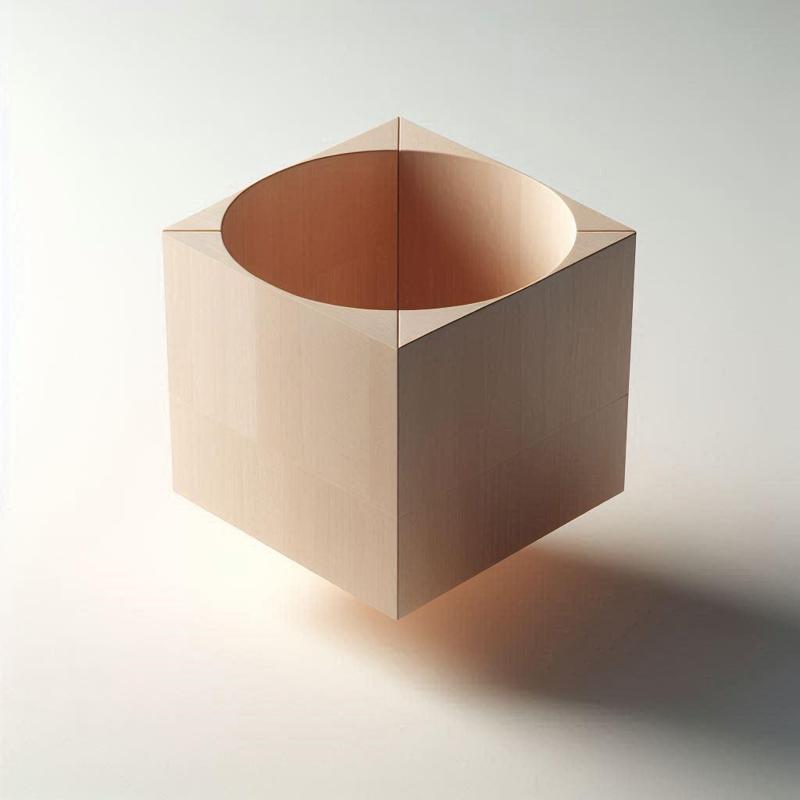 Modern Desk Pen & Pencil Holder Box – Minimalist Table Organizer for Office or Home