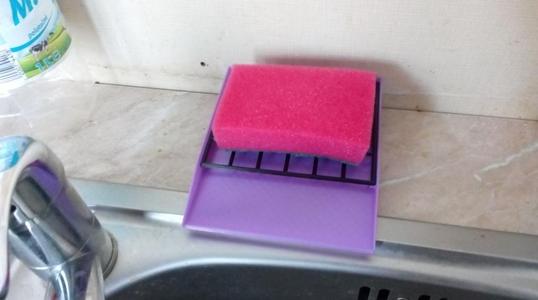 Dish sponge box