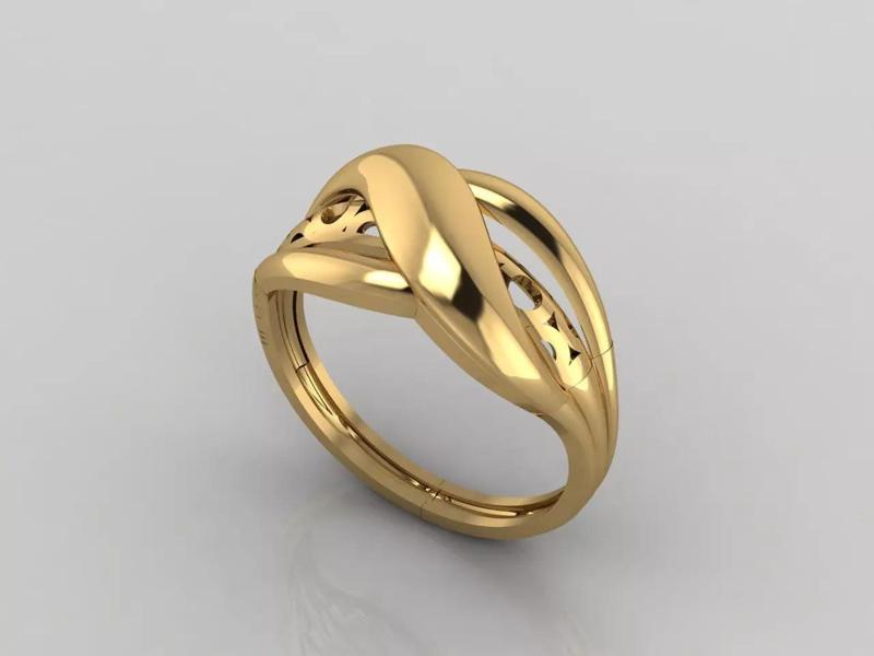 Women Plain Ring Ready STL 3DM Models Womens Rings 3D models