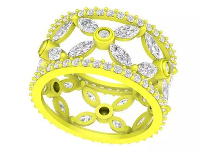 5703 luxury fashion diamond women ring