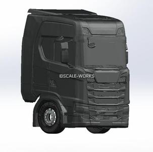 Scania S730 cab - 1:14