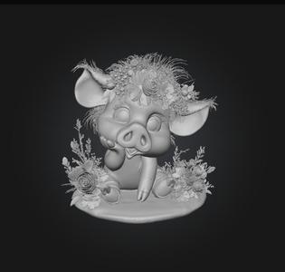 Pig Figurine