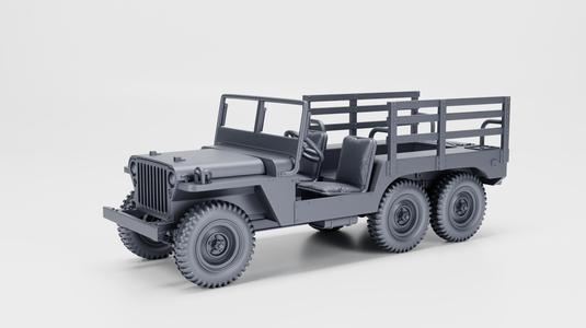 Willys 6x6 MT-TUG (super Jeep) (US, WW2)