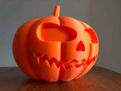 Halloween Pumpkin jar
