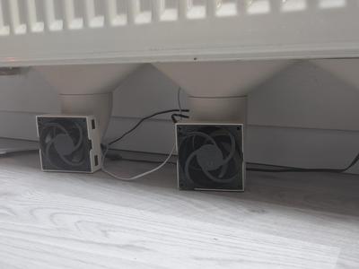 Heater fan, not disturbing to neighbors