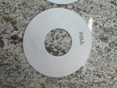 RV Propane Tank Labels for in use, full, empty