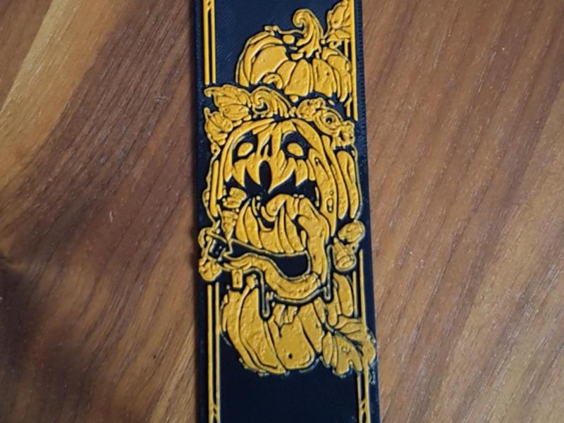 Pumpkin Bookmark