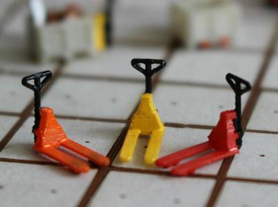 N Scale Pallet Jack