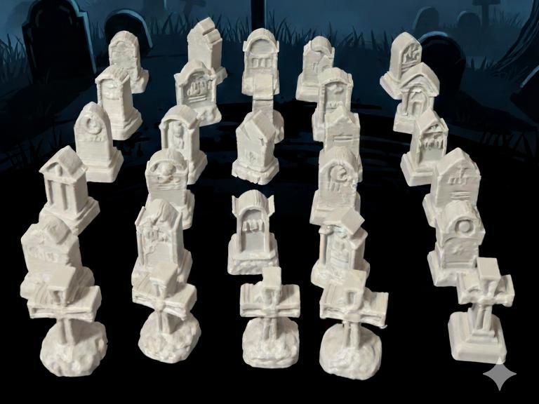Spooky Graveyard Minis - Das ultimative Set