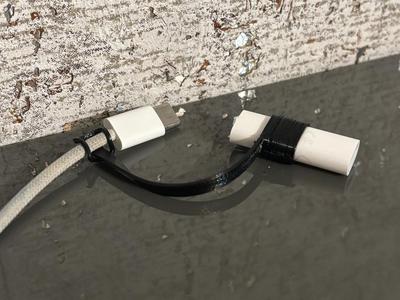 Apple pencil adapter holder