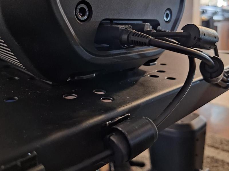 Ferrite bead wire mount