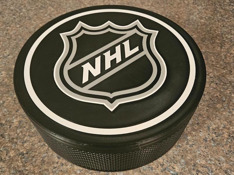 NHL Puck Container