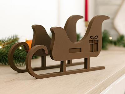 Christmas Sleigh (interlocking)
