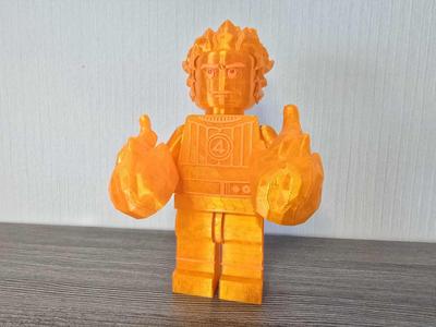Fantastic Four * Human Torch * V2 * 500% ~22cm