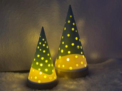 decorative Christmas tree AMS LED tealight tree