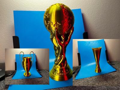 FIFA & UEFA Trophy Collection – 3D Printed Cups