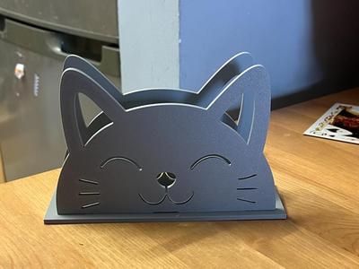 cat napkin holder
