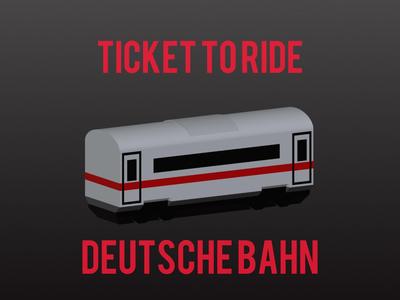 Ticket to Ride Deutsche Bahn NO SUPPORTS