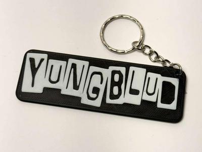 Yungblud logo Keychain 