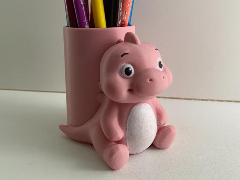 Dino Pencil Holder