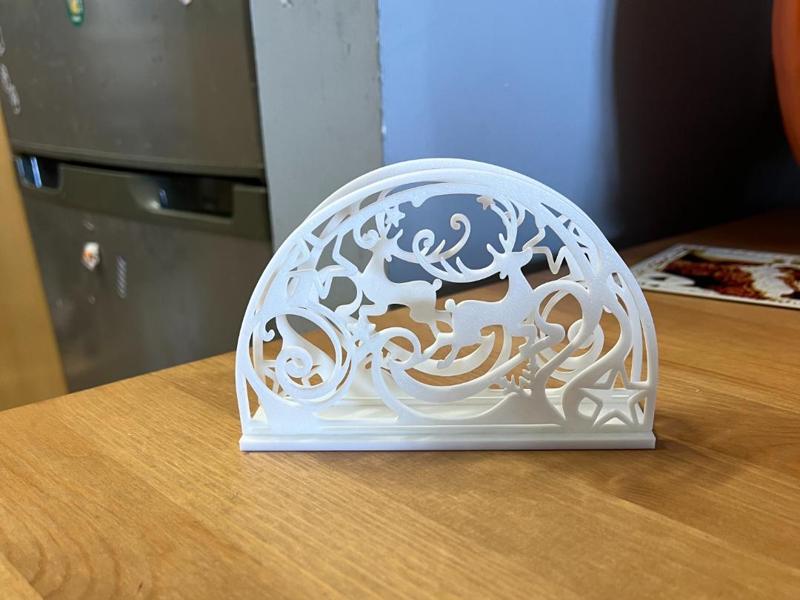 Christmas napkin holder