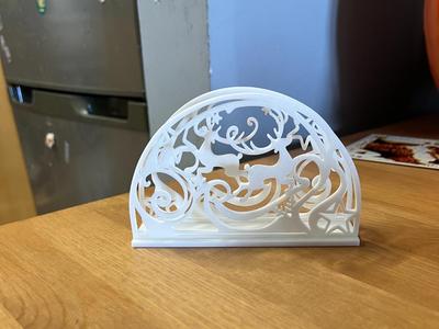 Christmas napkin holder