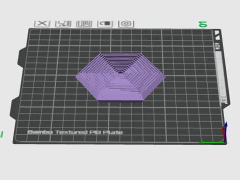 Small Hexagon Fidget