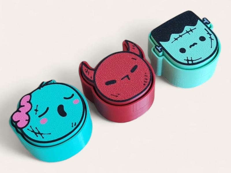 Halloween Fidget Clickers 3 – Kawaii Style
