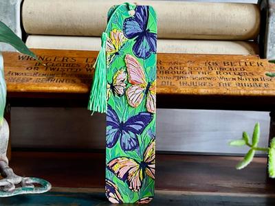 Butterflies bookmark