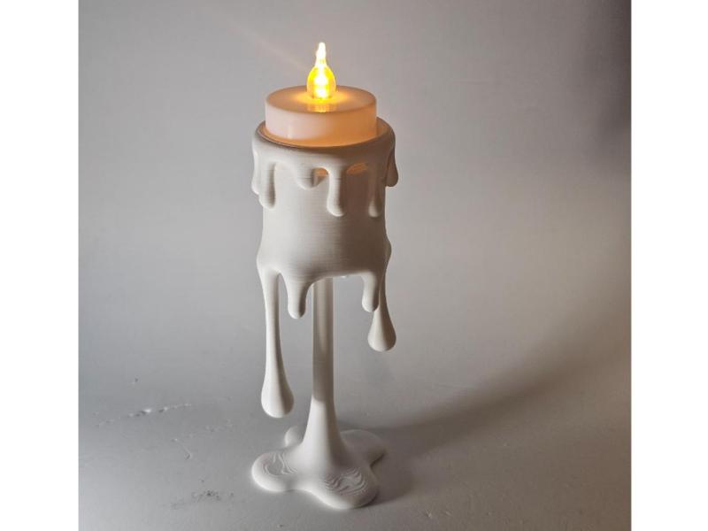 Floating Candle – Melted Wax Effect LED candle