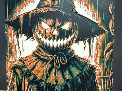 pumpkin scarecrow