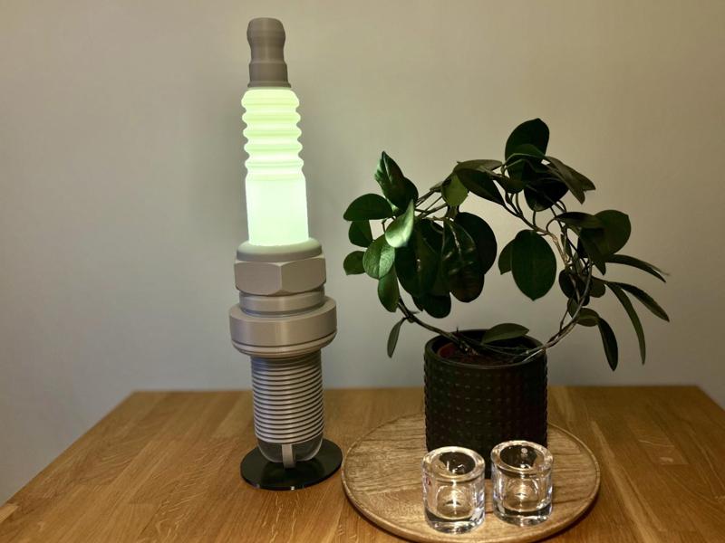 Spark Plug Lamp