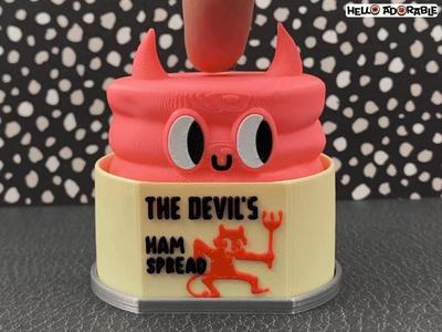 Devil Ham Clicker Fidget Toy