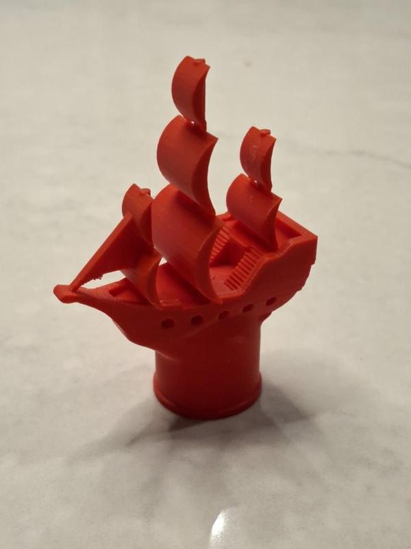 Tow hitch / ball cover - sailing ship